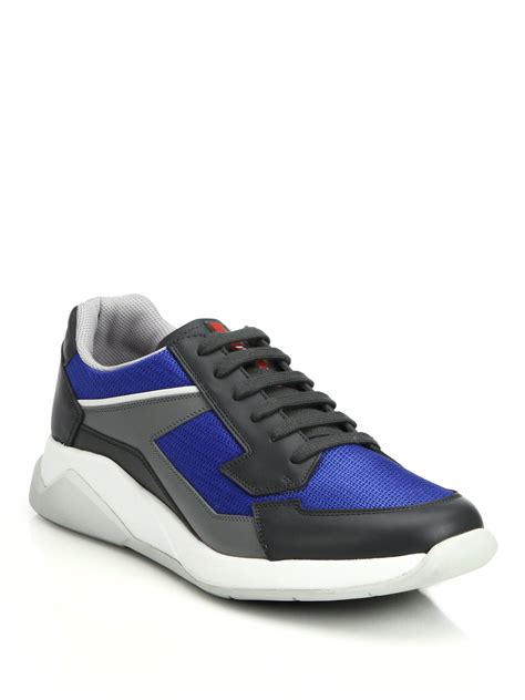 prada track sneakers|prada sneakers discount.